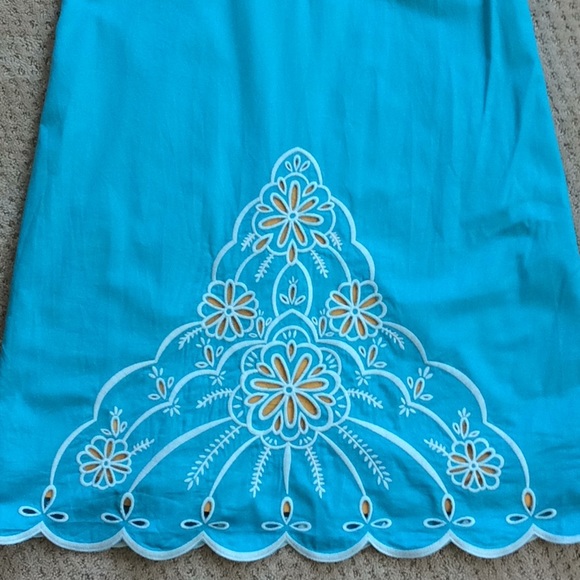 Lilly Pulitzer Jacqueline Seabreeze Cotton Dress - Picture 3 of 7